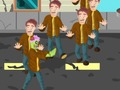 Jeu Attaque de zombies  en ligne
