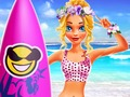 Jeu Fille surfer nina en ligne