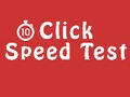 Jeu Cliquez sur le test de vitesse  en ligne