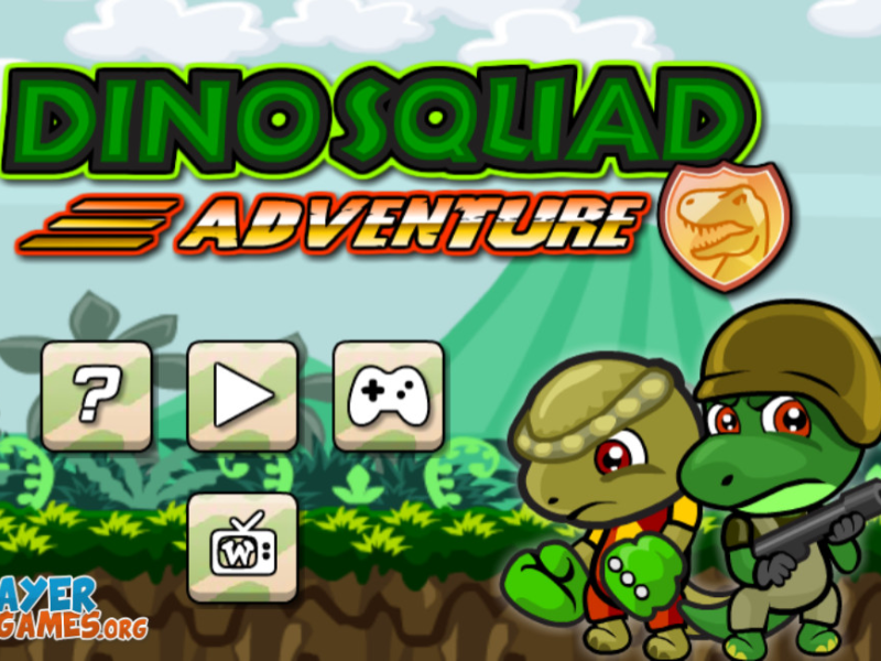Jeu Aventure de dino squad en ligne