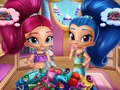 Jeu Shimmer And Shine Garde-robe Nettoyage  en ligne