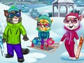 Jeu Chats Winter Fun  en ligne