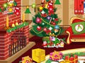 Jeu Décoration de salle de noël  en ligne