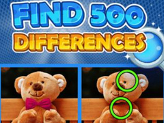 Jeu Trouver 500 différences  en ligne