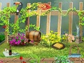 Jeu Secrets de jardin Objets cachés par contour  en ligne