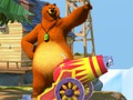 Jeu Grizzy et les lemmings: Die Kanone  en ligne