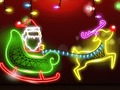 Jeu Puzzles de lumières de Noël  en ligne