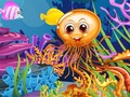 Jeu Cartes de créatures marines assortis  en ligne