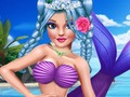 Jeu Princesse Mermaid Style de maquillage  en ligne