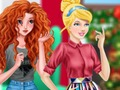 Jeu Princesse attendant le père Noël  en ligne