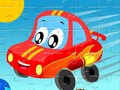 Jeu Petite voiture puzzle  en ligne
