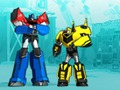 Jeu Transformateurs. Robots déguisés : Super Mini Striker  en ligne