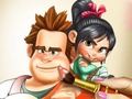 Jeu Livre de coloriage Vanellope von Cupcake  en ligne