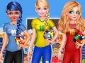 Jeu La princesse BFF votera pour les quarts de finale de la FIFA 2018  en ligne