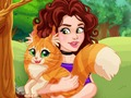 Jeu Olivia apprivoise un chat  en ligne