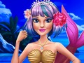 Jeu Nouveau maquillage de princesse sirène  en ligne