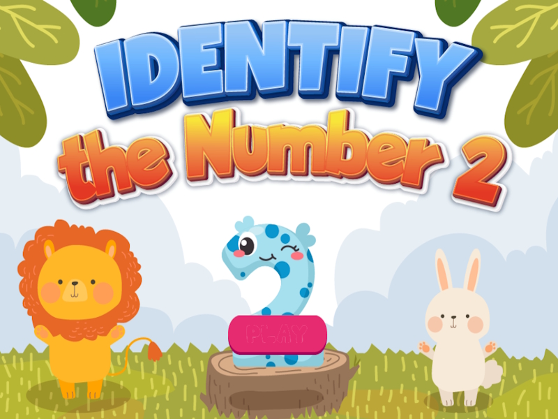 Jeu Identifier le numéro 2 en ligne