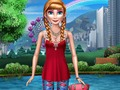 Jeu Fabriquer une poupée : les tenues à la mode  en ligne