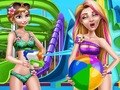 Jeu Amusement au parc aquatique  en ligne