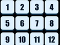 Jeu Chiffres : puzzle coulissant  en ligne