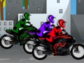 Jeu Course de moto mathématique : trouver la moyenne  en ligne
