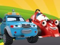 Jeu Courses de dessins animés : différences entre les voitures  en ligne