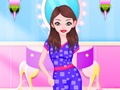 Jeu Sara Shopping Habillage  en ligne