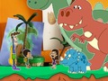 Jeu Serviettes Aventures ! Famille Dinosaure Rex  en ligne