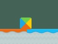 Jeu Saut de cube de couleur  en ligne