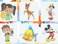Jeu Personnages de dessins animés : mémoire  en ligne