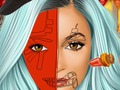 Jeu Kylie Jenner : l'art du maquillage pour Halloween  en ligne