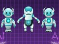 Jeu Robots : correspondance de carte mémoire  en ligne