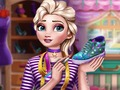 Jeu Conception de baskets princesse congelée  en ligne