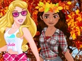 Jeu Flanelles d'automne princesse  en ligne