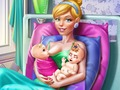 Jeu Naissance de jumeaux Cendrillon  en ligne