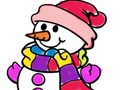 Jeu Livre de coloriage d'hiver  en ligne