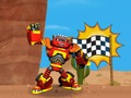 Jeu Voitures flash et miracles : code du programme des coureurs de robots  en ligne