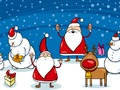 Jeu Différences de Noël en photographie-1  en ligne