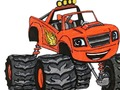 Jeu Coloriage Monster Machines  en ligne