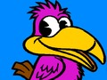 Jeu Oiseaux à colorier  en ligne