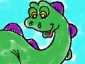 Jeu Livre de coloriage dinosaure  en ligne