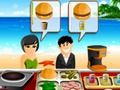 Jeu Restaurant de plage  en ligne