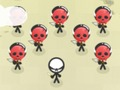 Jeu Coup de pied de stickman ninja  en ligne