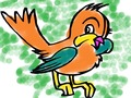Jeu Livre de coloriage oiseaux  en ligne