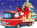 Jeu Puzzle de Santa Trucks  en ligne