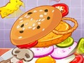 Jeu Le plus grand défi du burger  en ligne