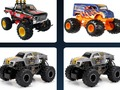 Jeu Mémoire des camions monstres  en ligne
