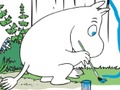 Jeu Livre de coloriage Les Moumines  en ligne