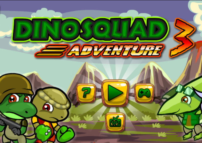 Jeu Aventure en équipe de dinosaures 3  en ligne