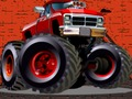 Jeu Puzzle de camions de monstres fous en ligne